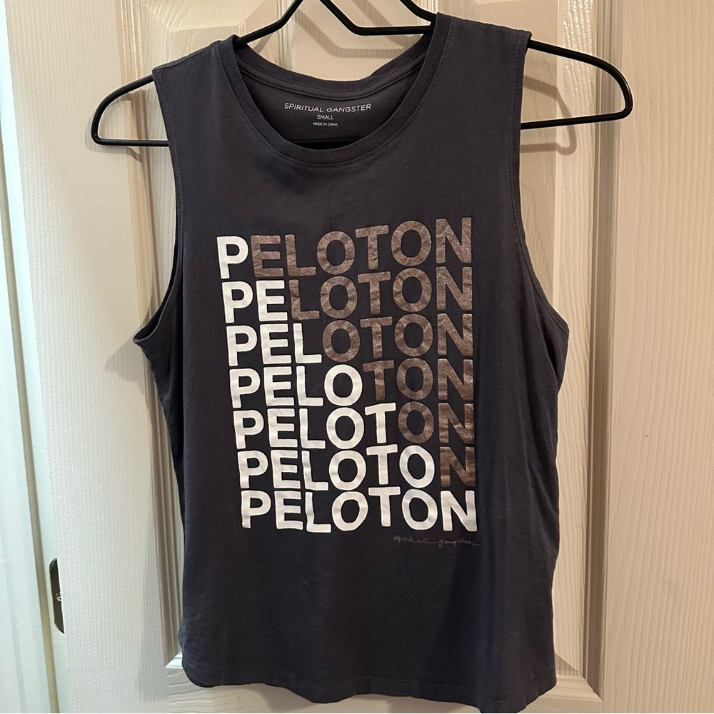 Peloton Spiritual Gangster Muscle Tank Small